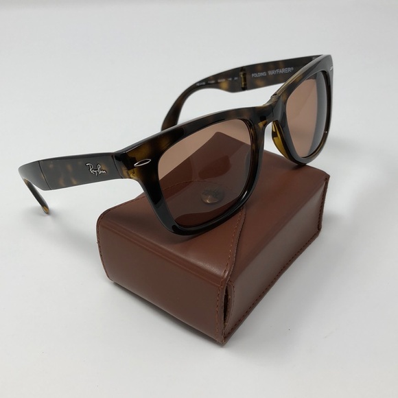 ray ban 4105 folding wayfarer sunglasses 710 ray ban 4105 folding wayfarer sunglasses 710